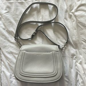 Like New! Marc Jacobs grey leather crossbody